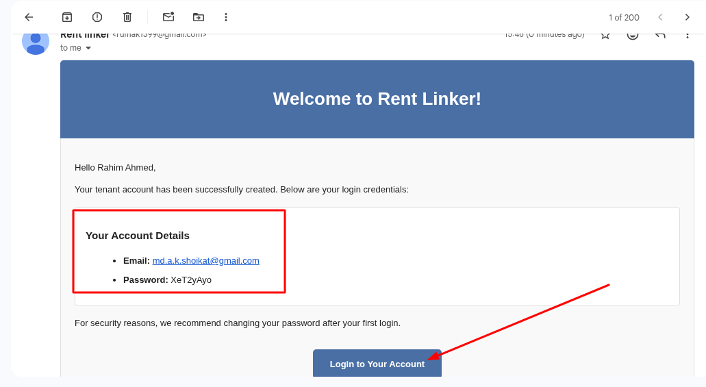 Tenant Onboarding Flow